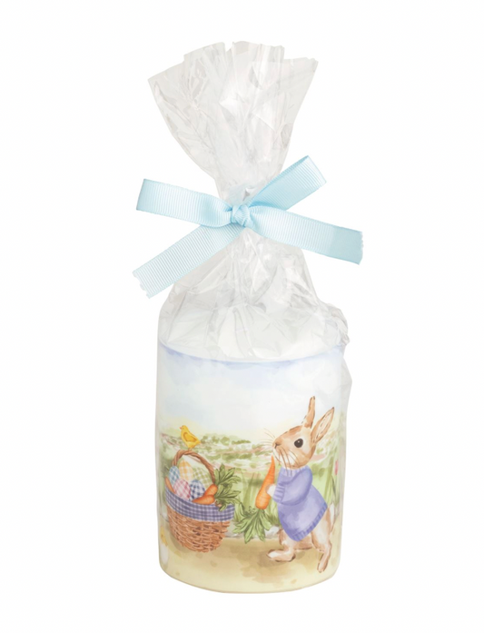 Easter Scene Pillar Candle