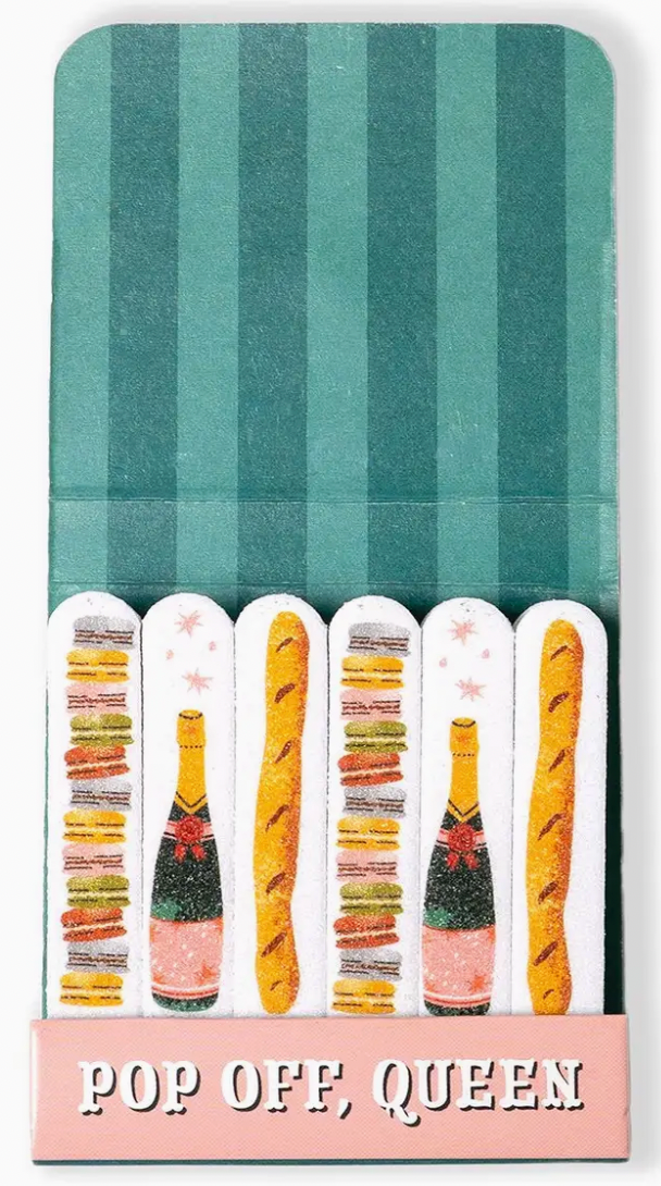 Crush on a tear matchbox Nail File