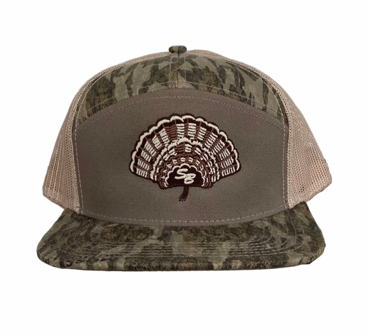 SB-Turkey Fan Hat-New Bottomland 7P