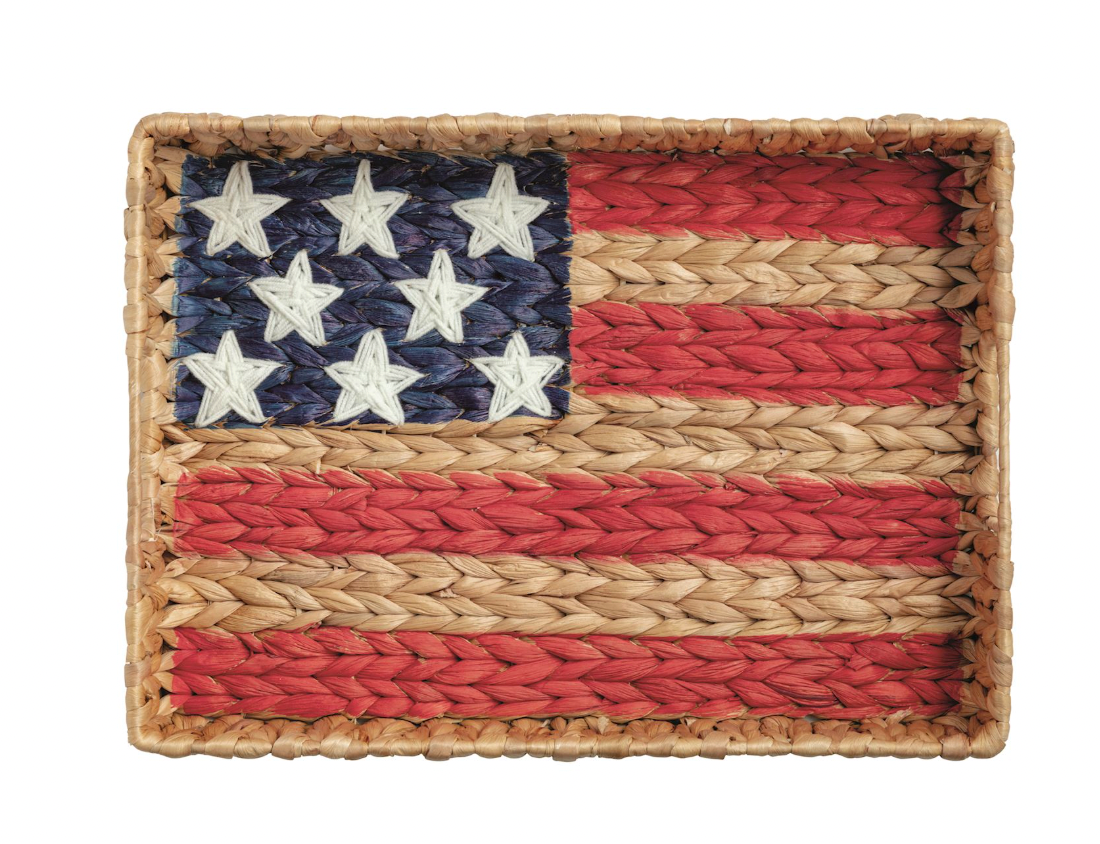 Woven Flag Tray