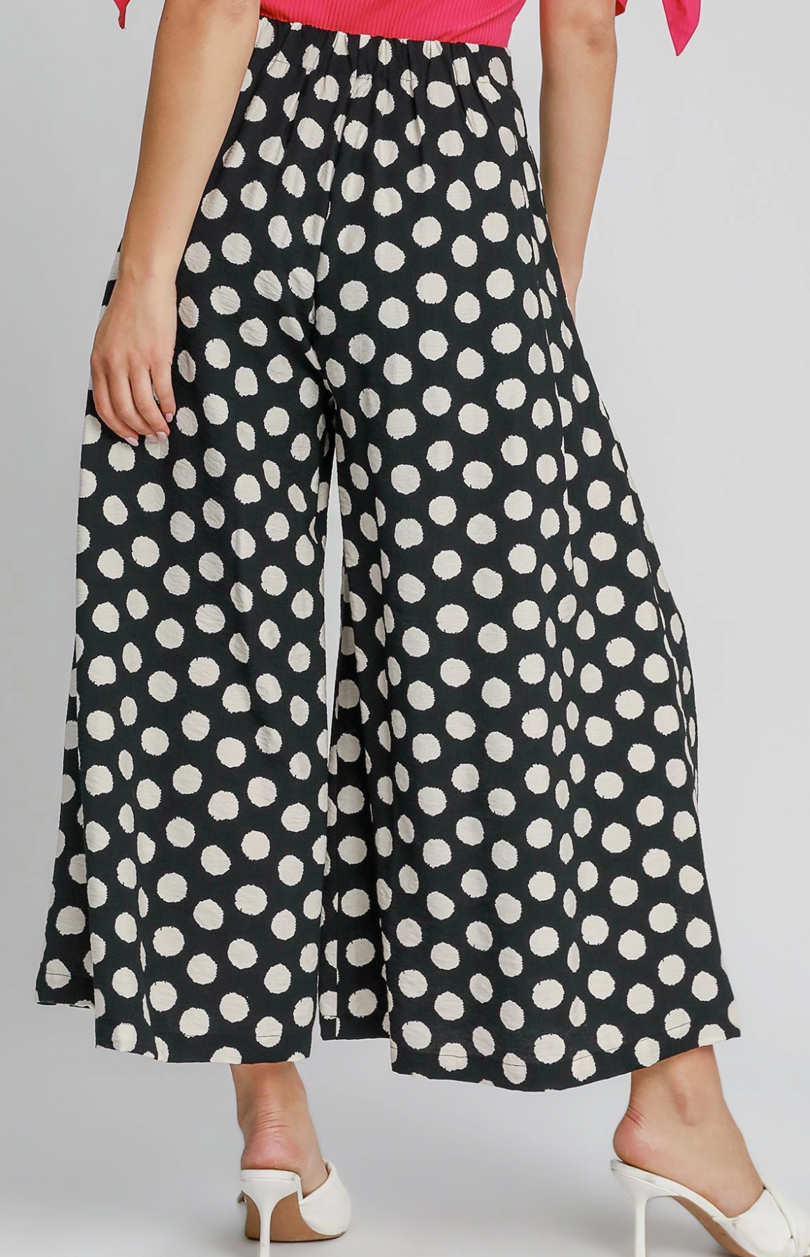 Black Polka Dot Pants