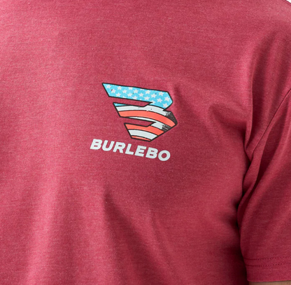 American Dogs - Heather Crimson Tee