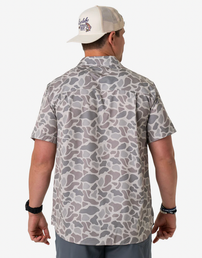 Performance Button Up - Classic Deer Camo