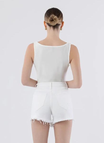 Tummy Control Super High Rise A Line Shorts