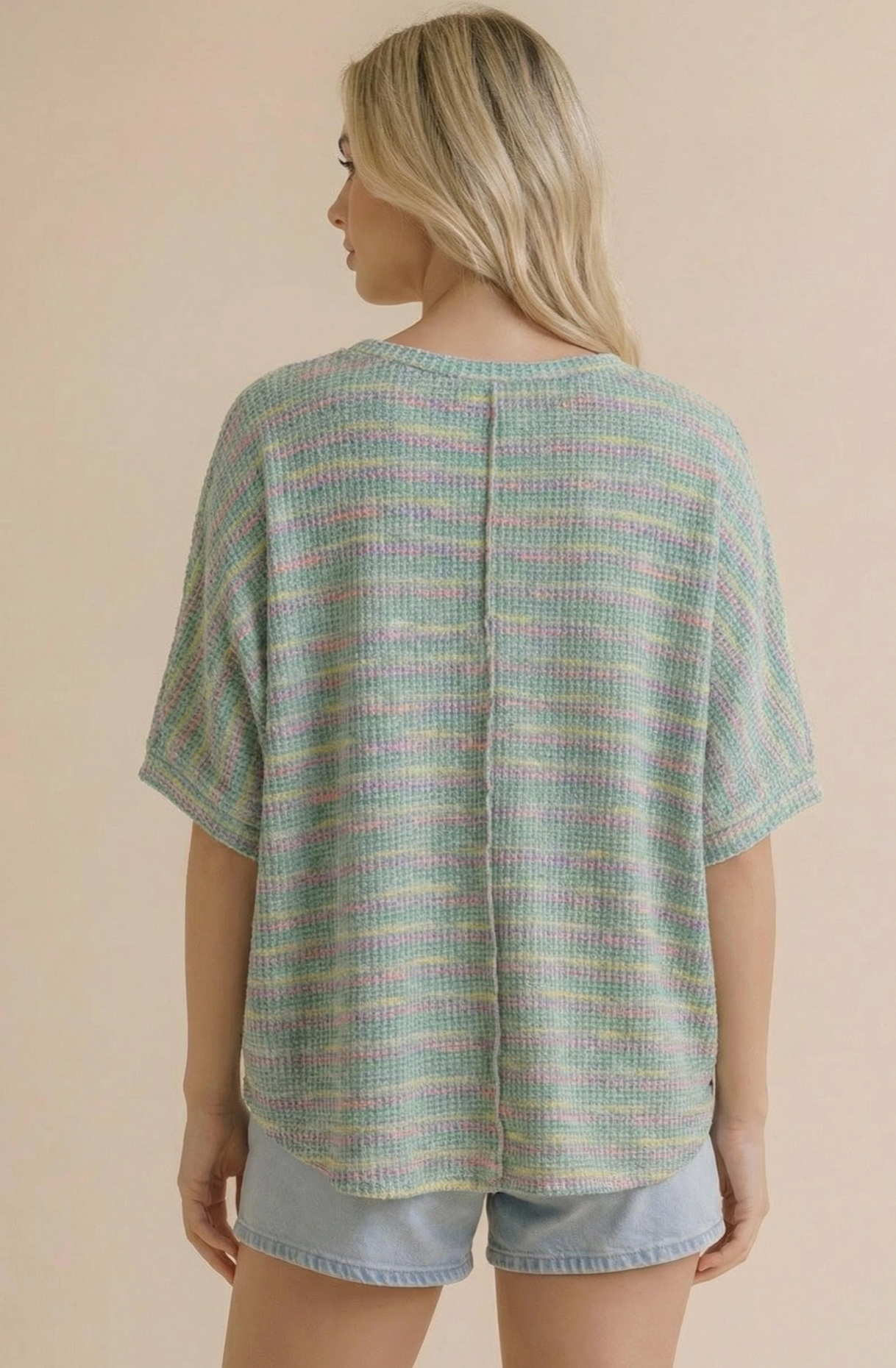 Rainbow Knit Top