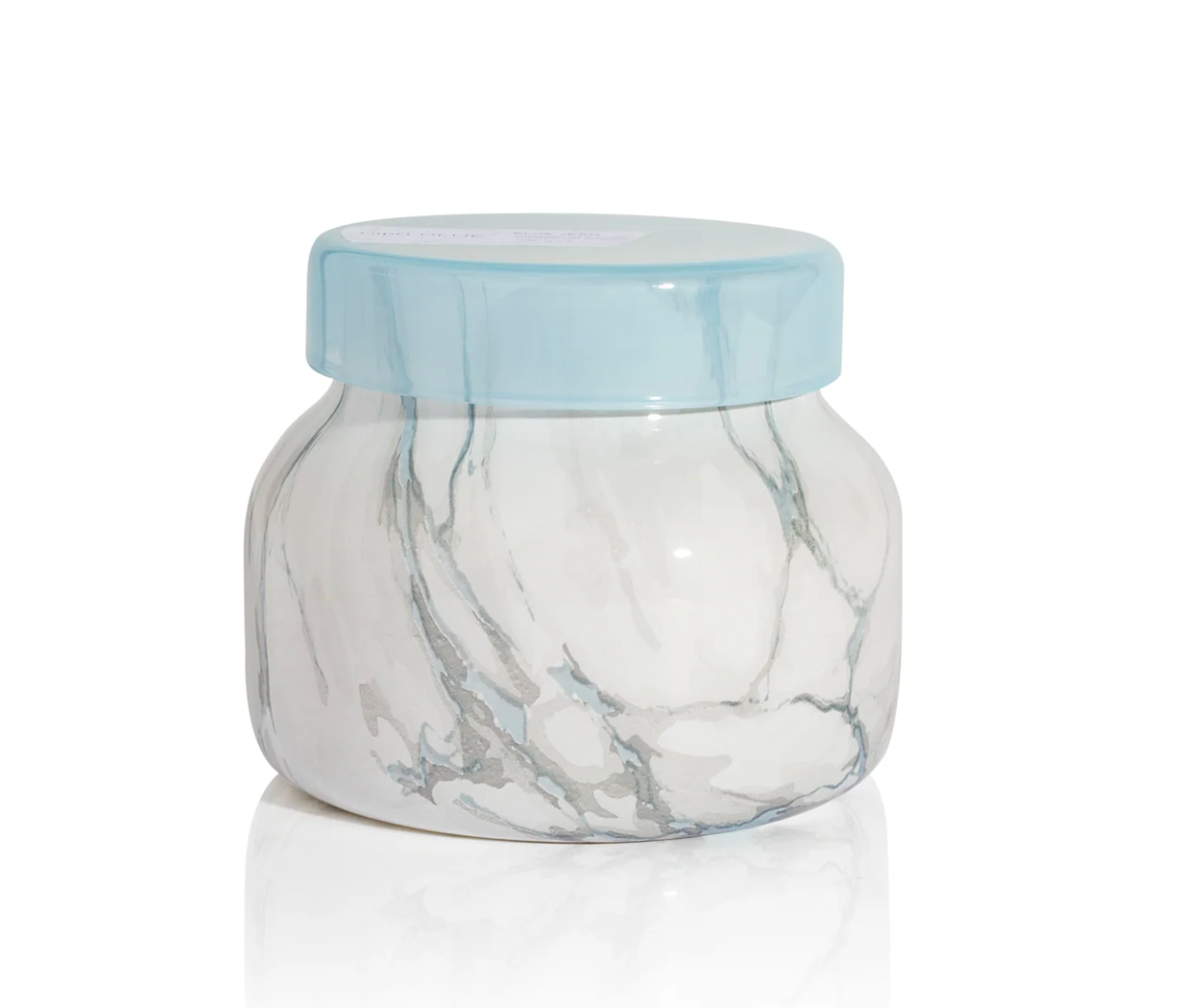 Blue Jean Modern Marble Petite Candle