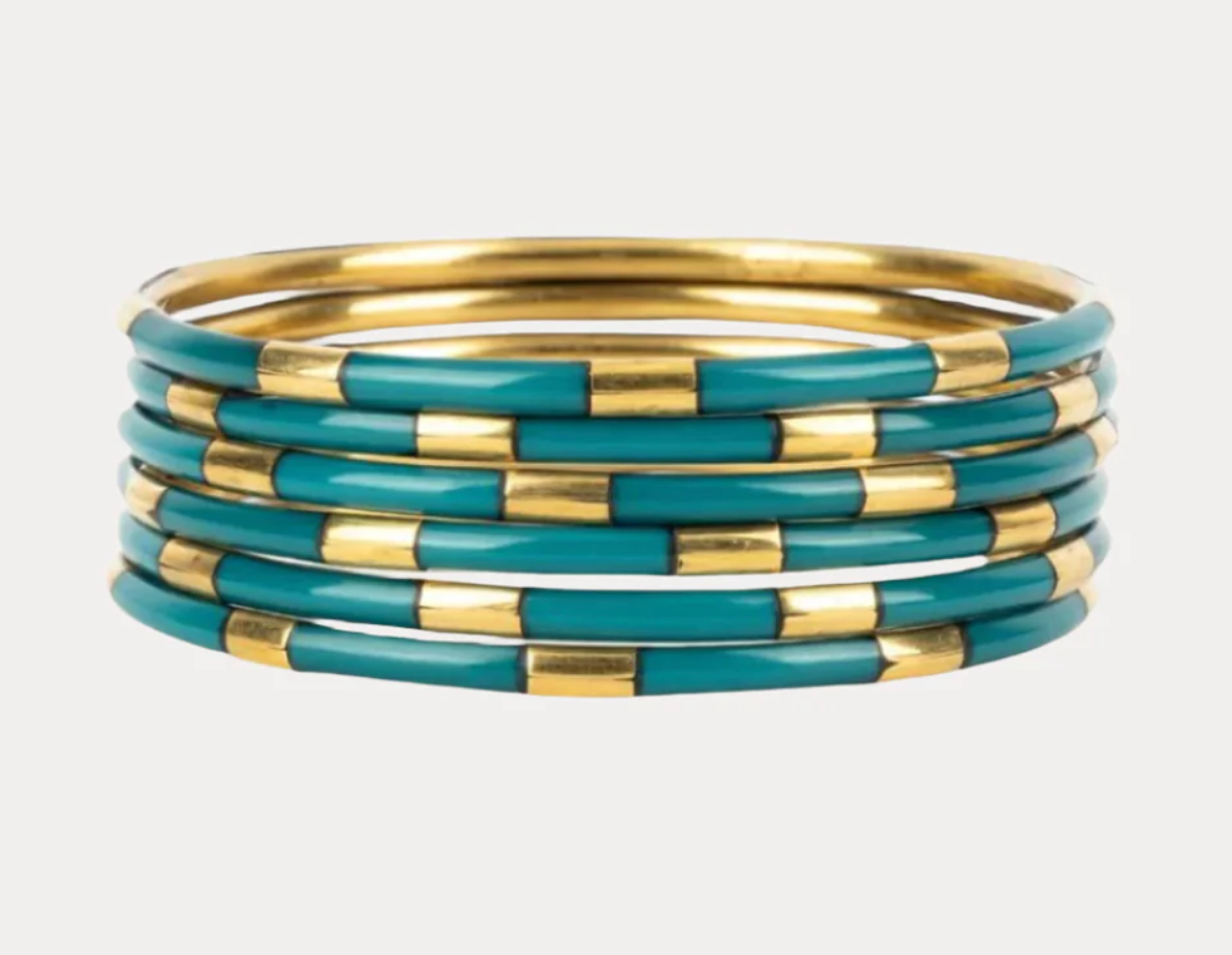 Caribe Veda Bangles - Set of 6