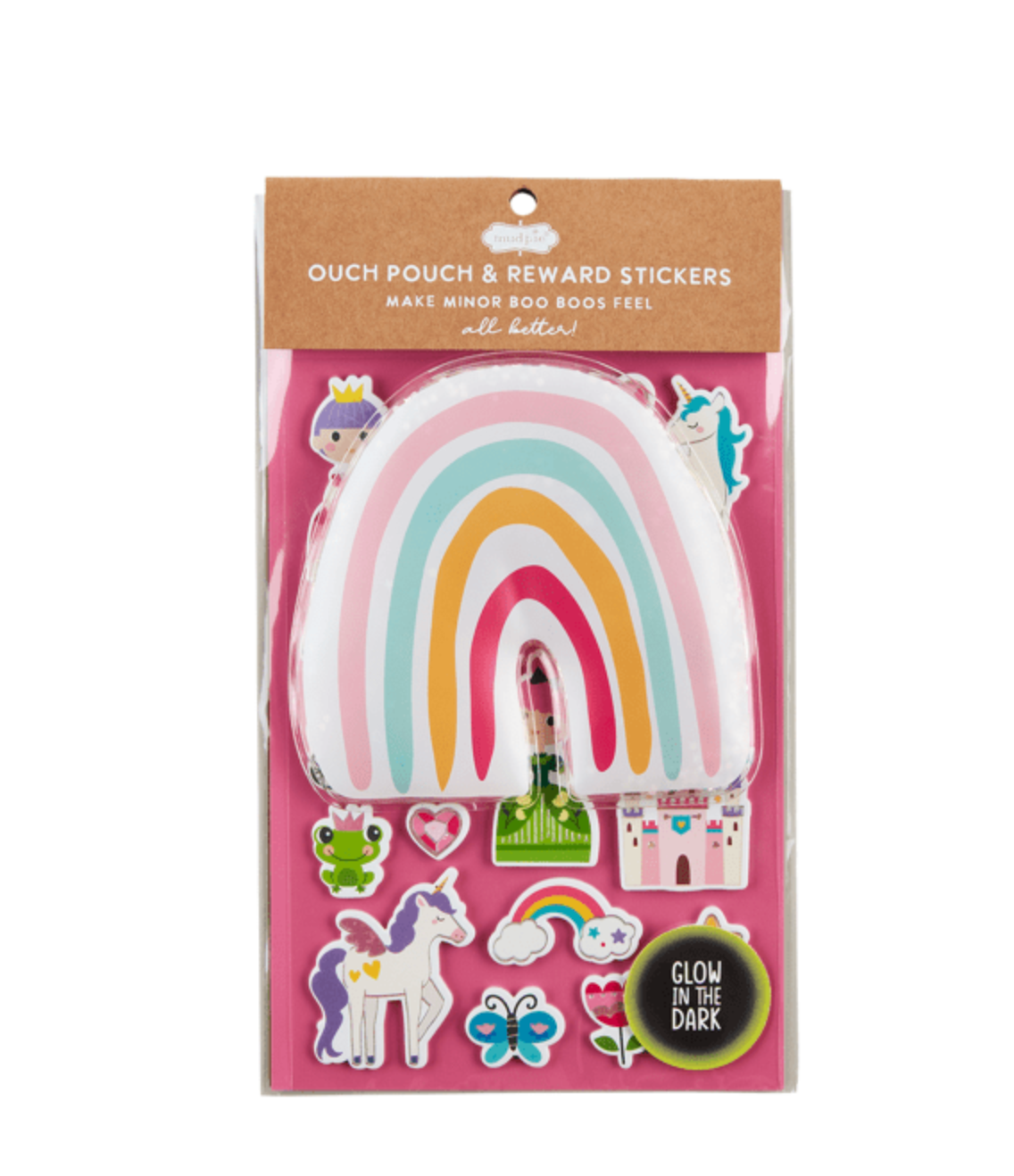 Rainbow Ouch Pouch Stickers