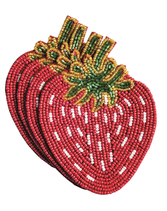 Strawberry Coaster Set