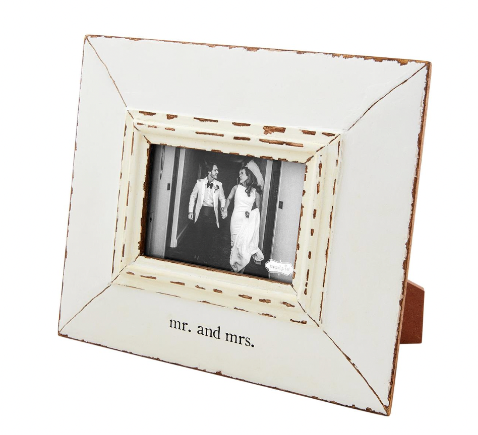 Small Distressed Mr. & Mrs. Frame