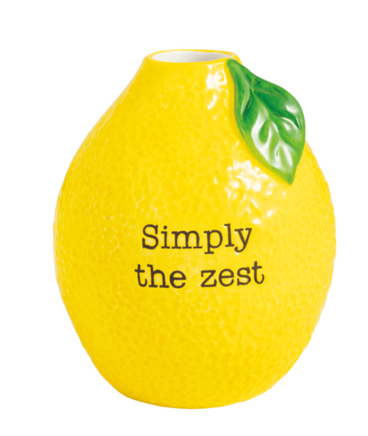 Lemon Bud Vase