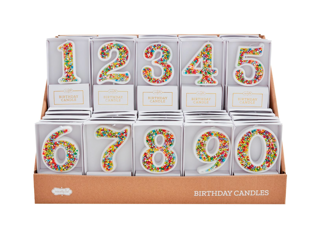 Number Birthday Candles