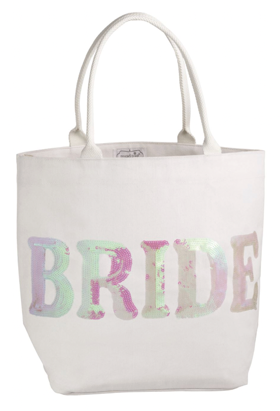 White Bride Sparkle Tote