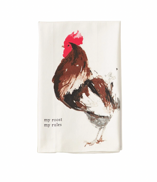 Rooster Farm Towel