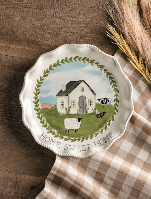 Farm Home Sweet Home Platter