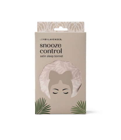 Lemon Lavender Snooze Control Satin Sleep Bonnet