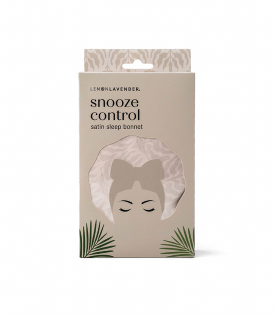 Lemon Lavender Snooze Control Satin Sleep Bonnet