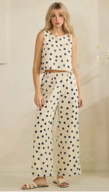 Ocean Breeze Polka Dot Set