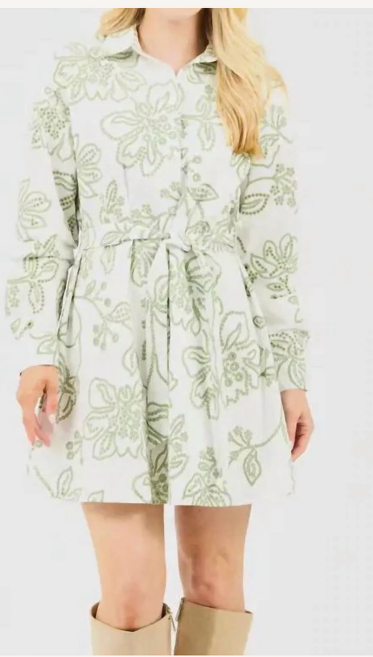 Sarah Lacecap White Dress
