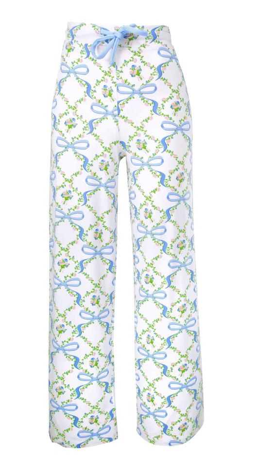Bows & Blossoms Pants