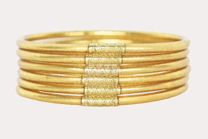 Aura Lumine All Weather Bangles-Set Of 6