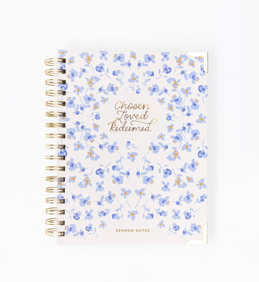 Sermon Notes Journal | Chosen Loved Redeemed