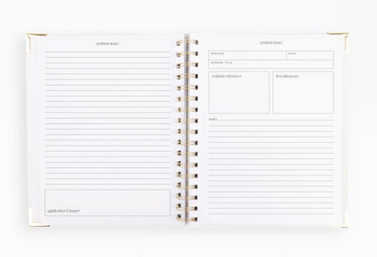 Sermon Notes Journal | Chosen Loved Redeemed