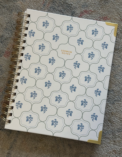 Journal Sermon Notes Heirloom Tile