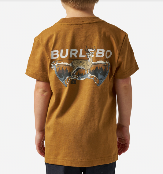 Youth Tee-Bow Hunter-Light Brown