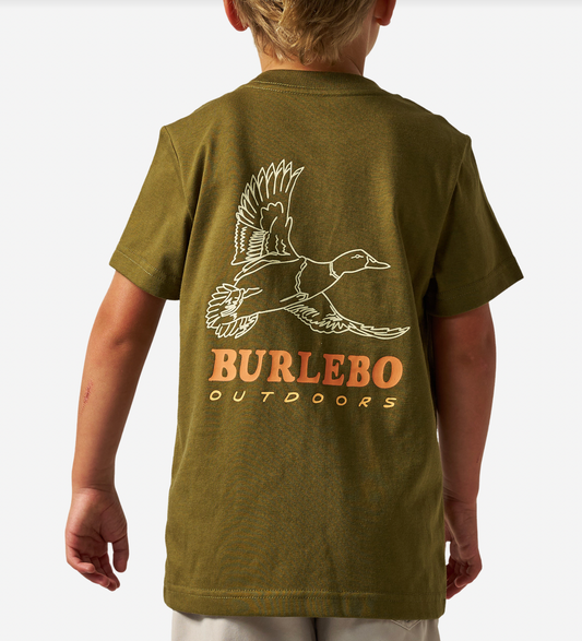 Youth Tee-Duck Wild-Hunter Green
