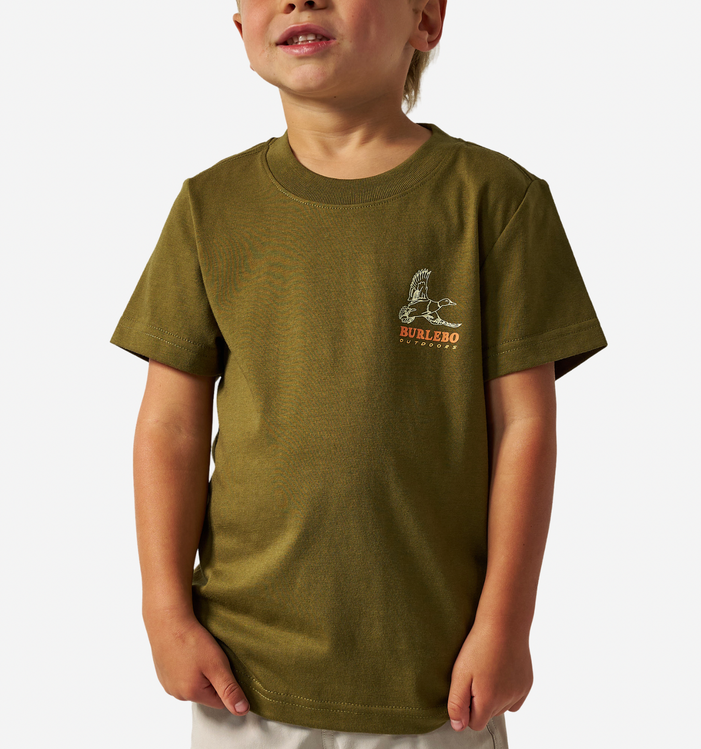 Youth Tee-Duck Wild-Hunter Green