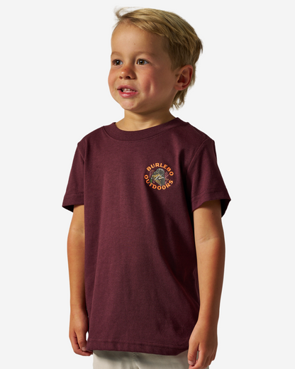 Youth Tee-Duck Down-Maroon
