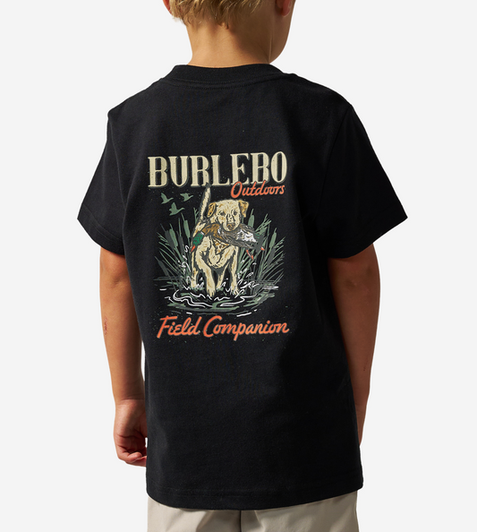 Youth Tee-Field Companion-Black