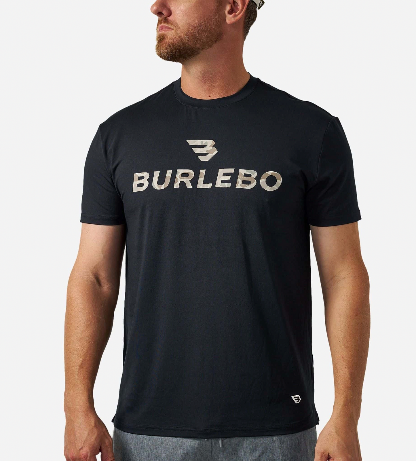 Go-To Tee-Flying B Logo-CDC and Black