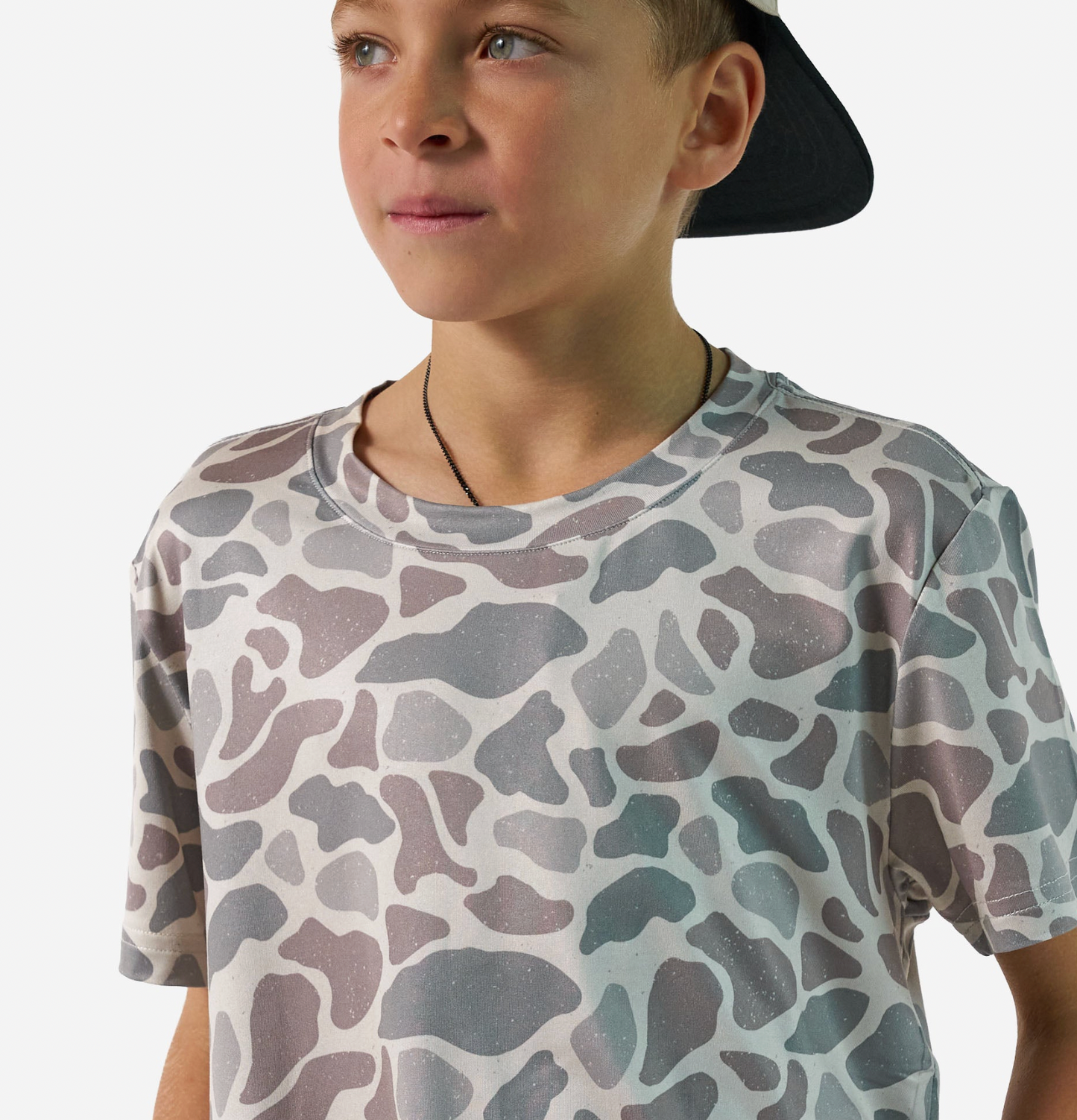 Youth Go-To Tee-Classic Deer Camo