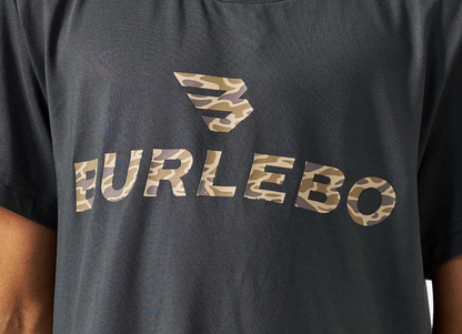 Youth Go-To Tee-Flying B Logo-Gun Metal