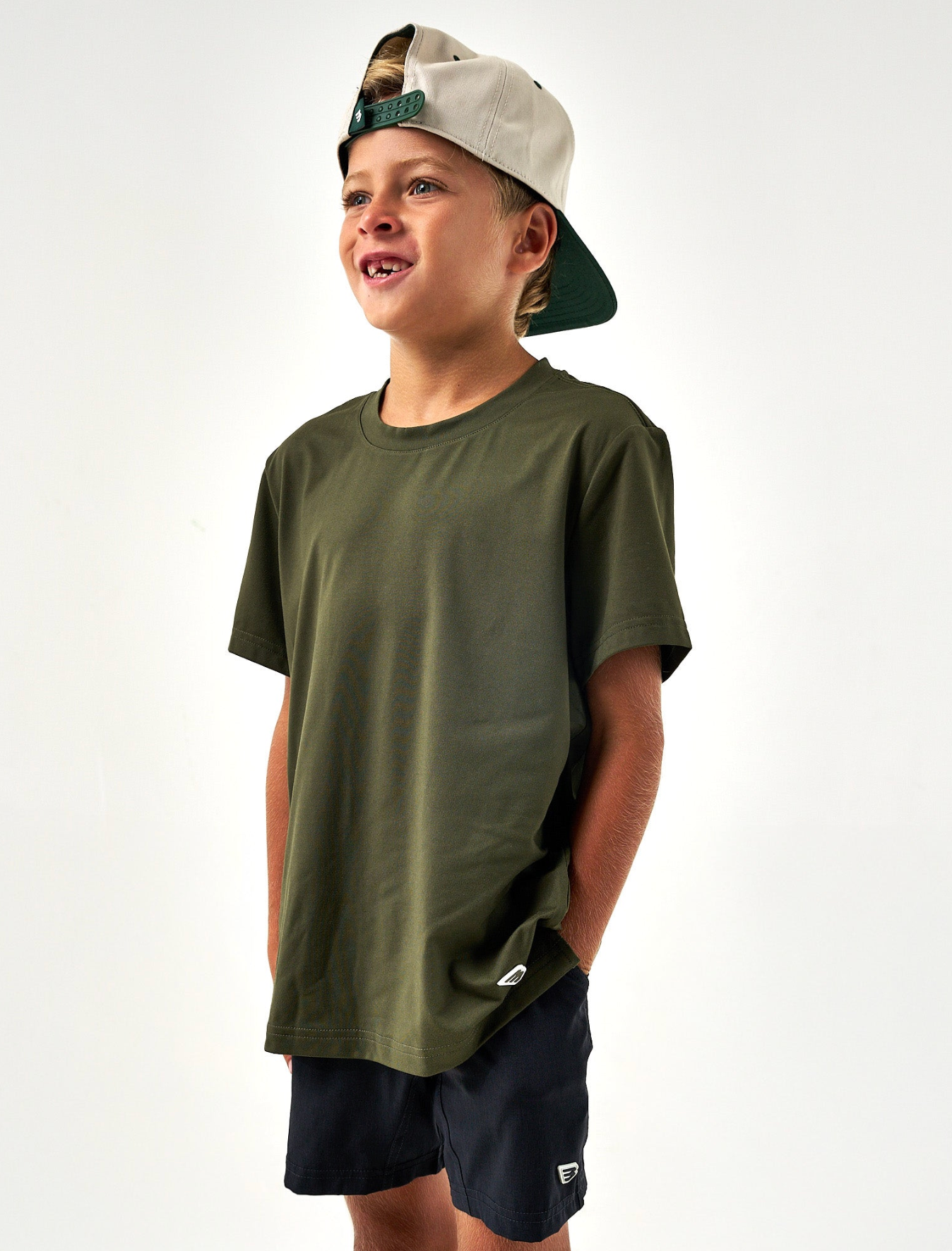 Youth Go-To Tee-Mallard Green