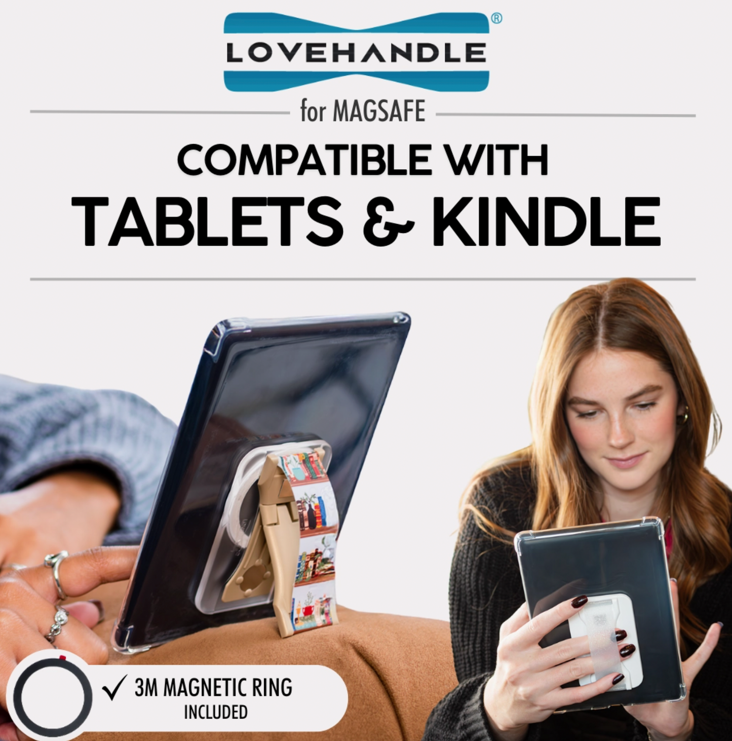 LoveHandle Pro For Magsafe - Pink Leopard