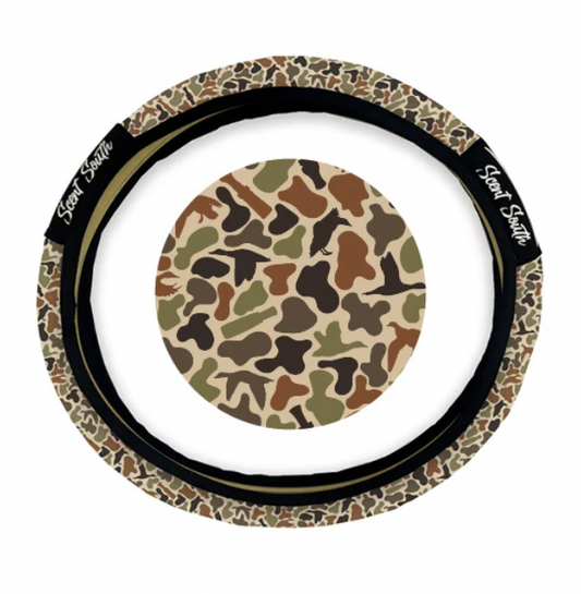 Duck camo - Steering wheel cover
