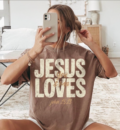 Jesus Loves You Tee