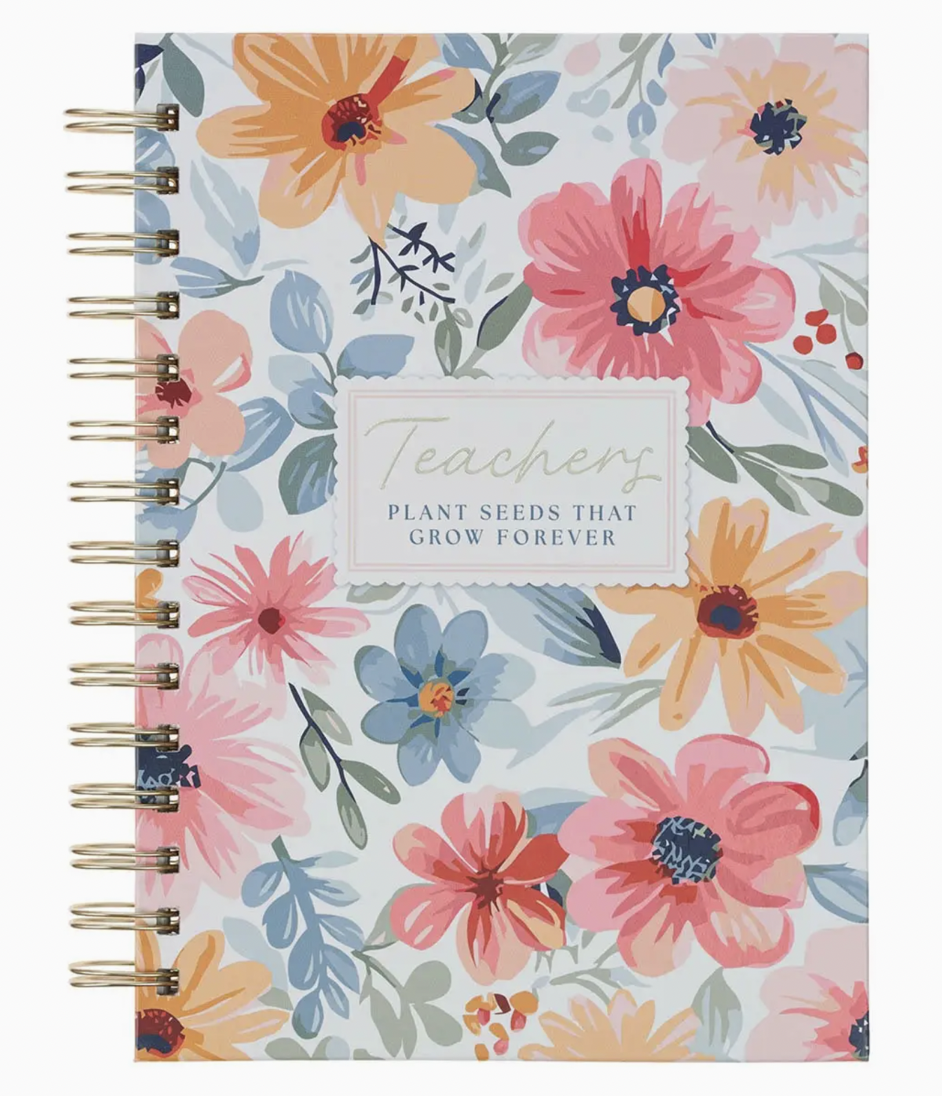 Journal Spiral Teachers Plant Seeds