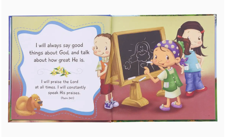 Kid Book God Hears When You Pray Hardcover