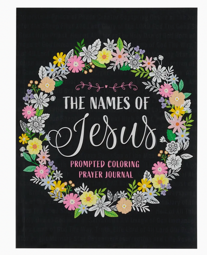 The Names of Jesus Prompted Coloring Prayer Journal