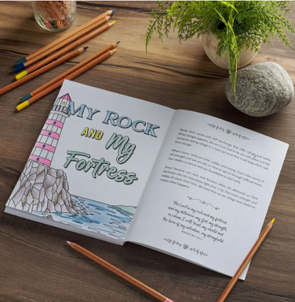 The Names of Jesus Prompted Coloring Prayer Journal