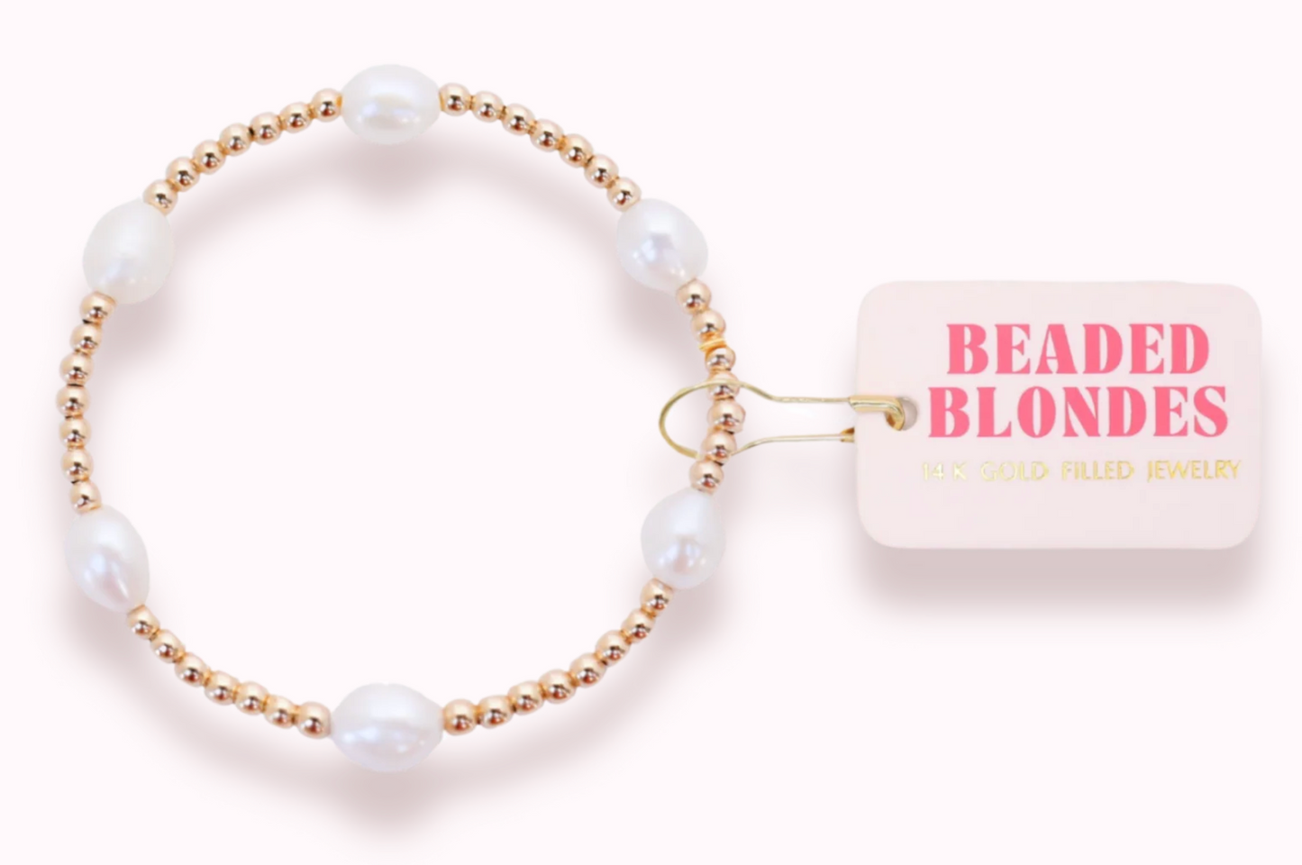 Pearl Poppi Bracelet in Gold
