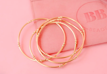 Mollie Bar Bracelet in Gold