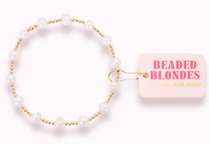 Lolo Pearl Bracelet in Gold