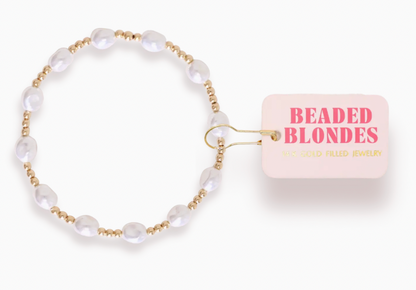 Bri Pearl Bracelet in Gold