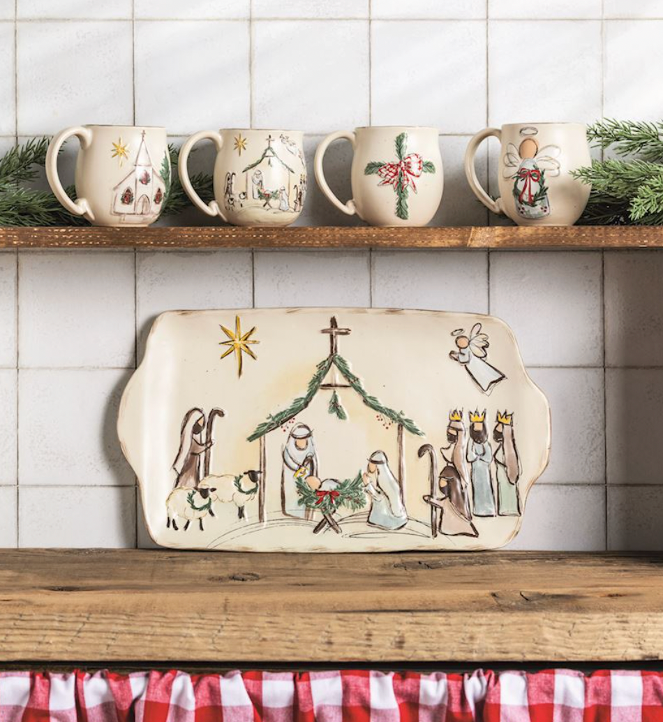 Nativity Platter