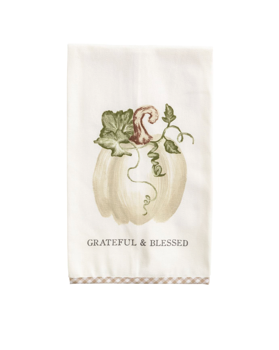 Grateful Gingham Hem Towel